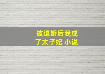 被退婚后我成了太子妃 小说